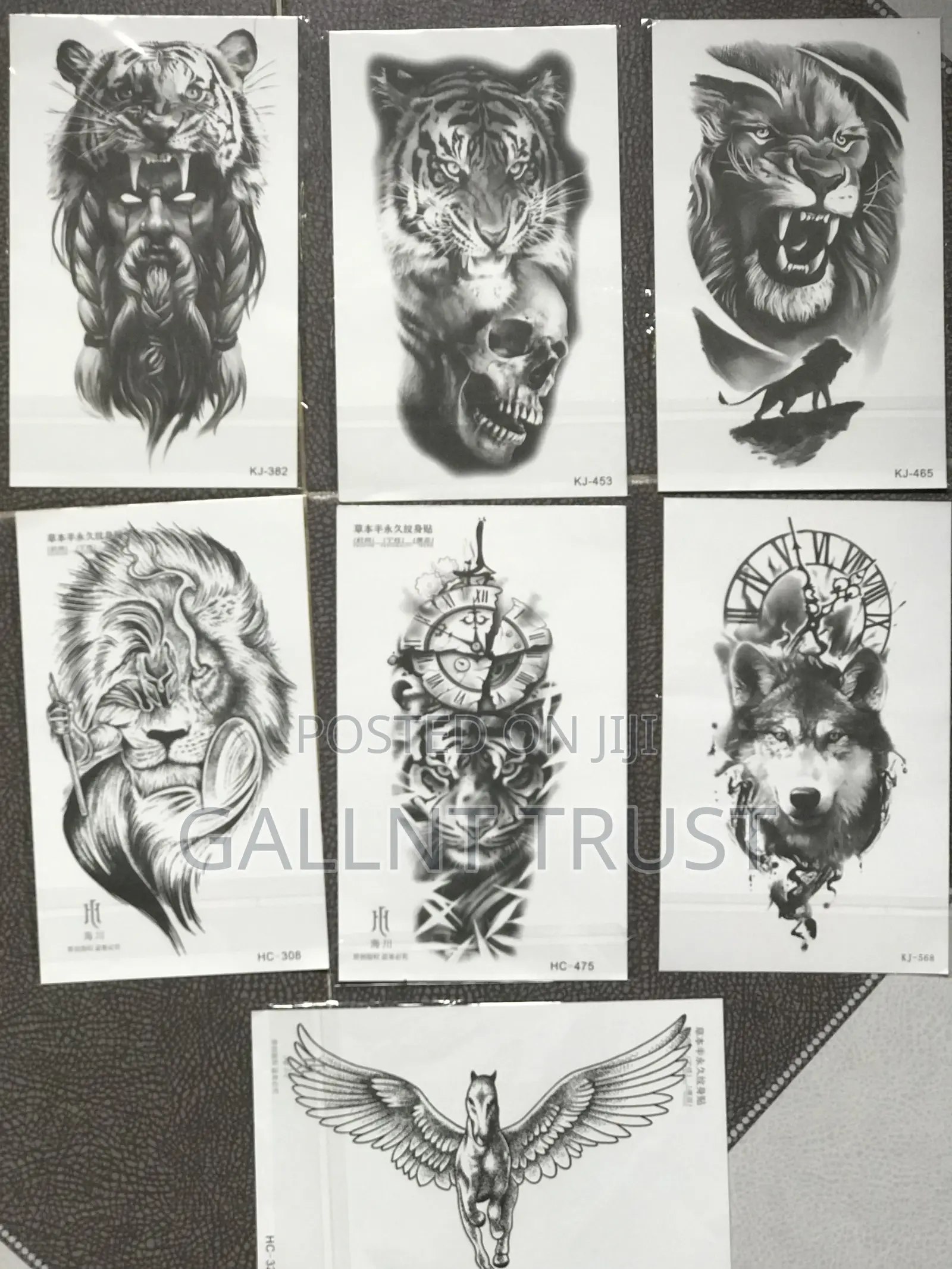 Semi-permanent Tattoo Sticker