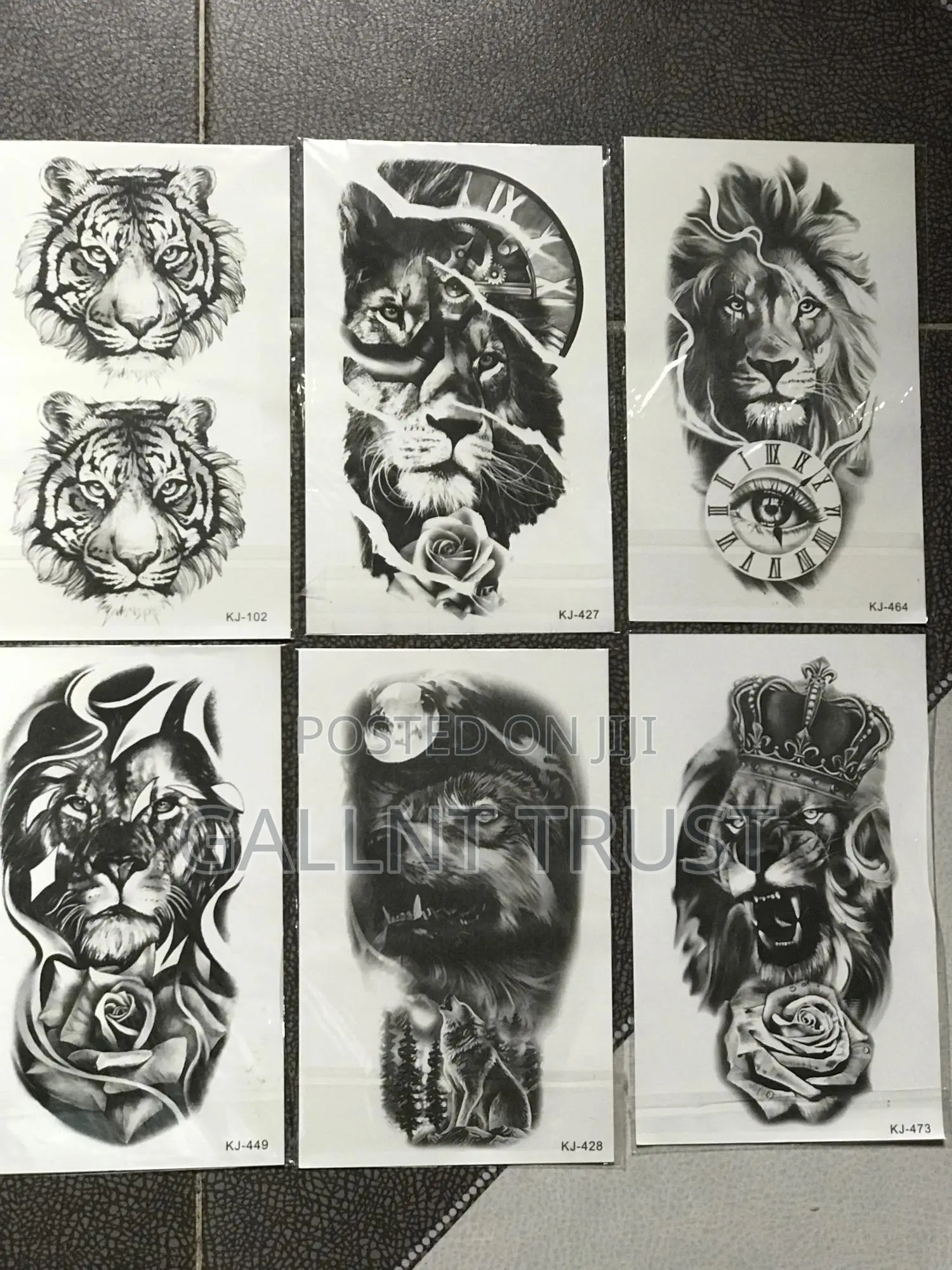 Semi-permanent Tattoo Sticker