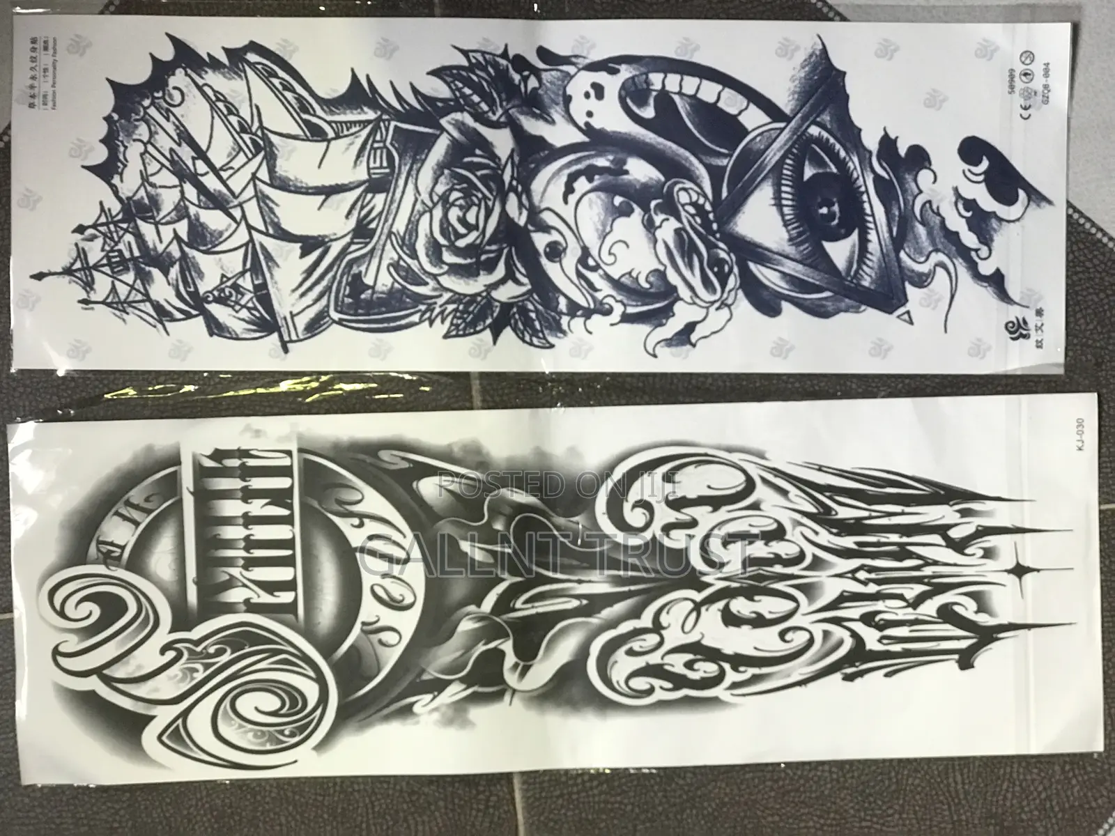 Sleeve Semi Permanent Tattoo
