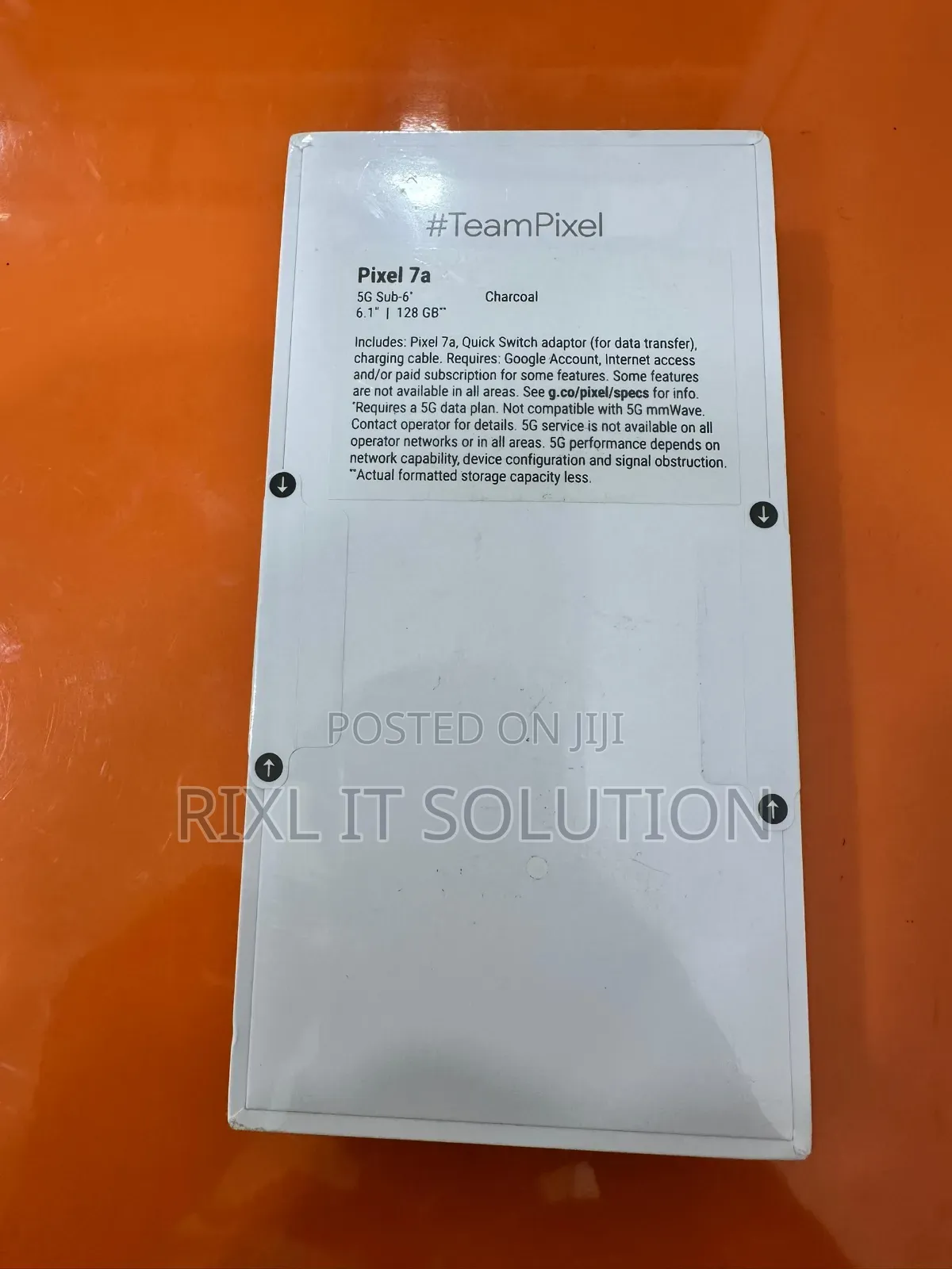 New Google Pixel 7a 128 GB Black