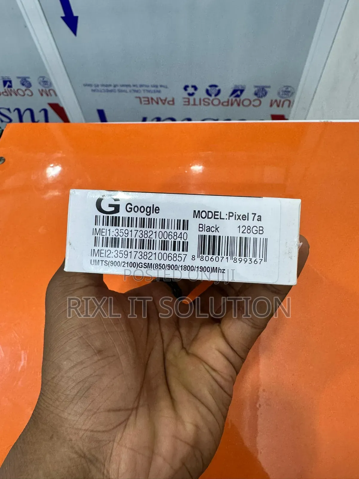 New Google Pixel 7a 128 GB Black