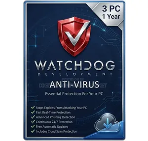 Watchdog Anti-Virus – 1-Year | 3-Pc
