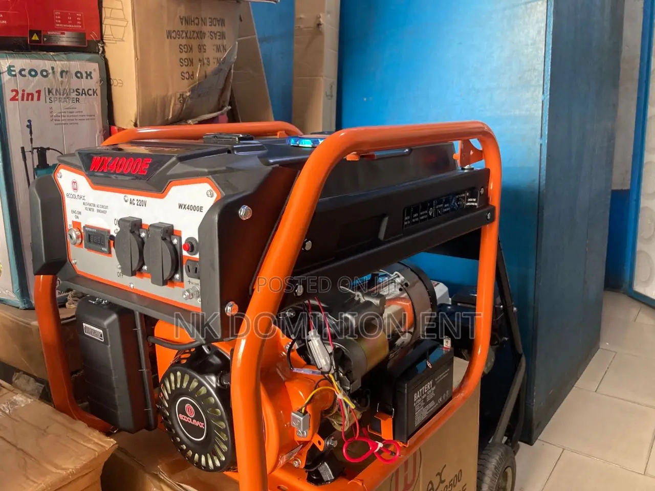 Ecool Max 4000q Gasoline Generator
