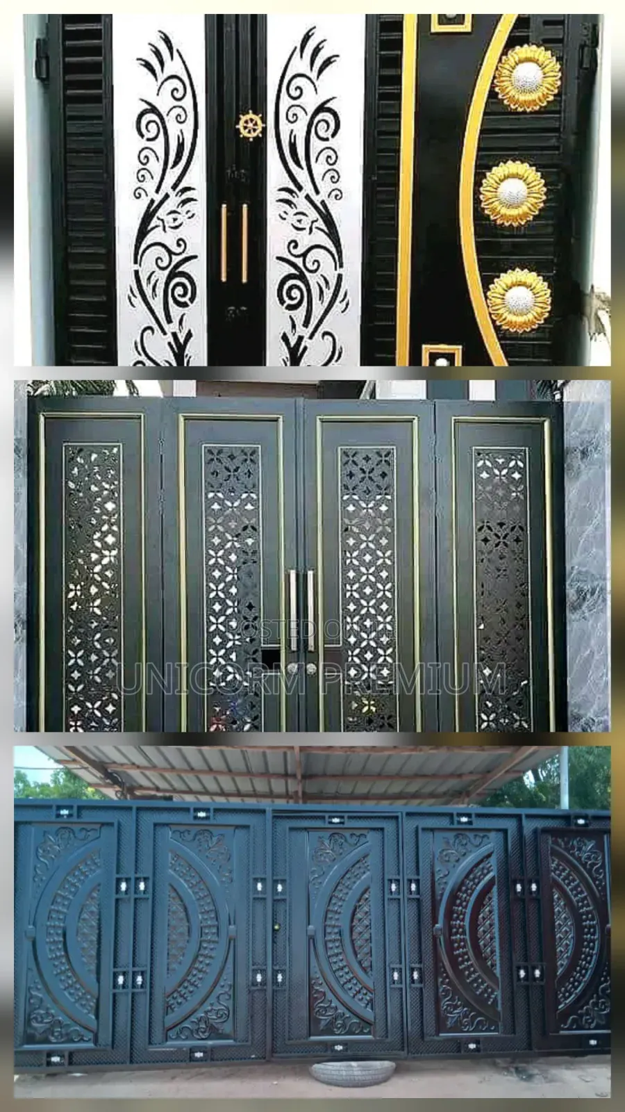 Professional Fabrication of Gates, Burglarproof, Balustrade, Etc