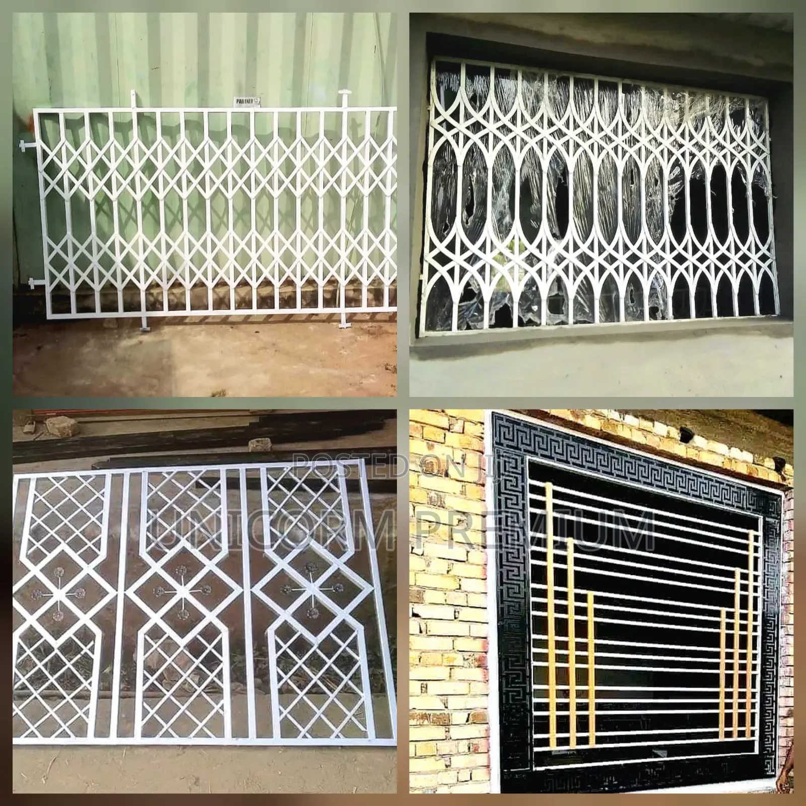 Professional Fabrication of Gates, Burglarproof, Balustrade, Etc