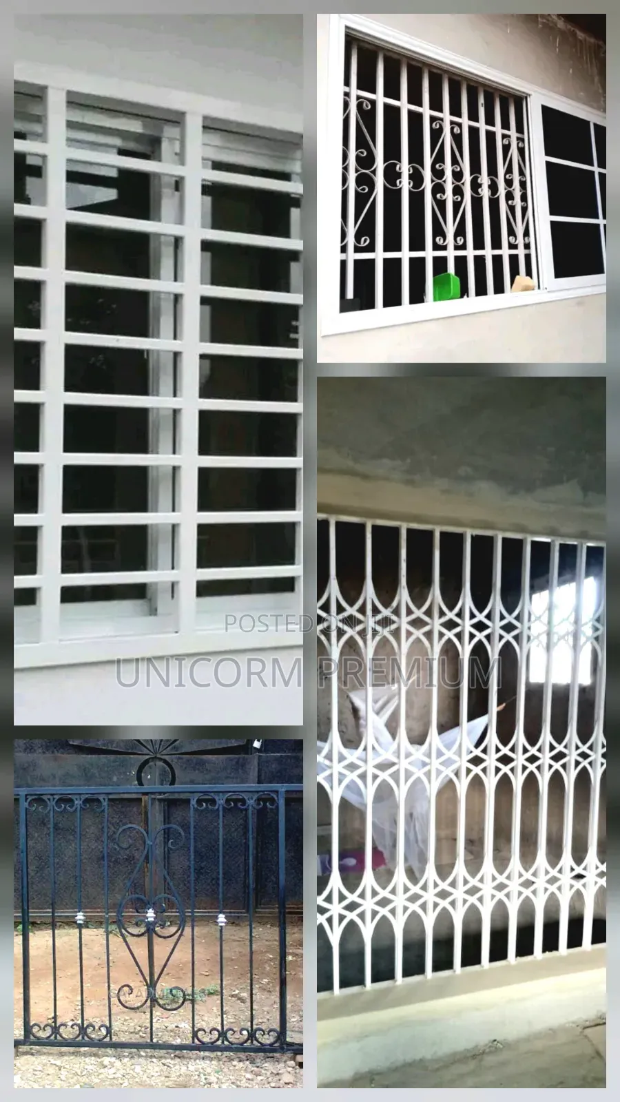 Professional Fabrication of Gates, Burglarproof, Balustrade, Etc