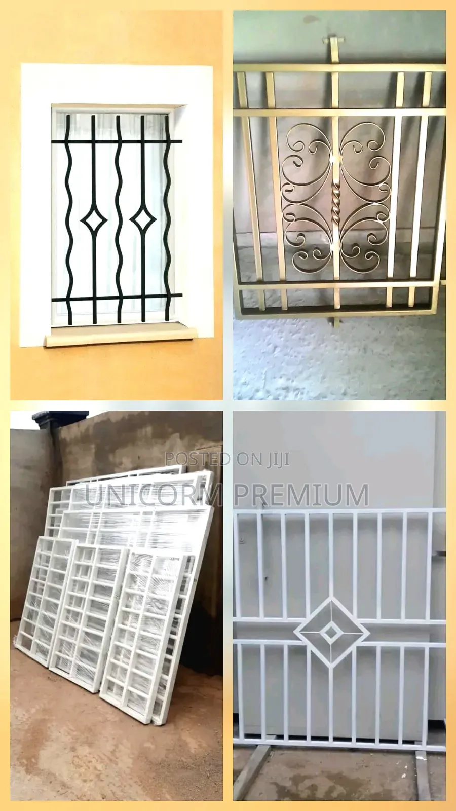Professional Fabrication of Gates, Burglarproof, Balustrade, Etc