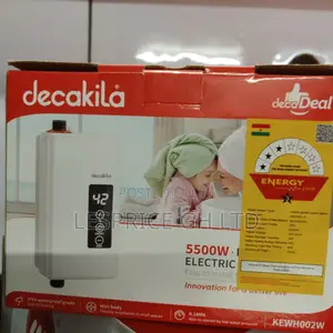 Decakila Instant Electric Water Heater 1.0l Kewh002w 5500w