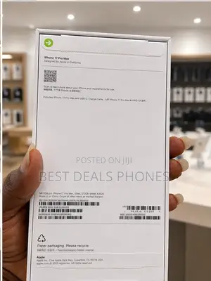 New Apple iPhone 17 Pro Max 512 GB White