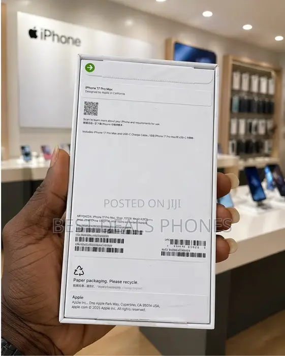 New Apple iPhone 17 Pro Max 256 GB Gray