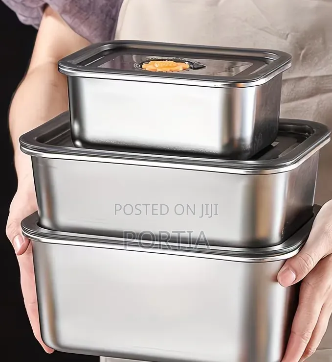 3pcs Stainless Steel Storage Bowl