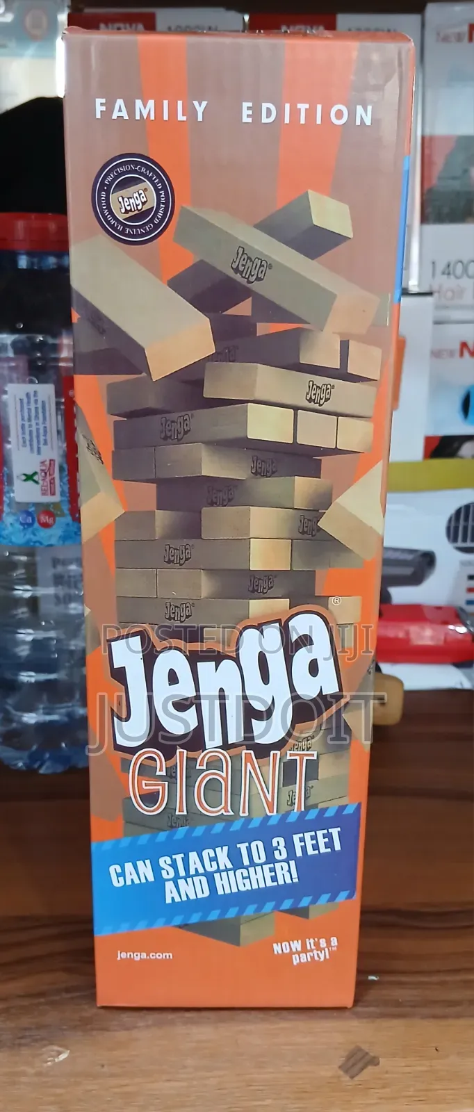Jenga Giant Stackable to 3 Feet Tall
