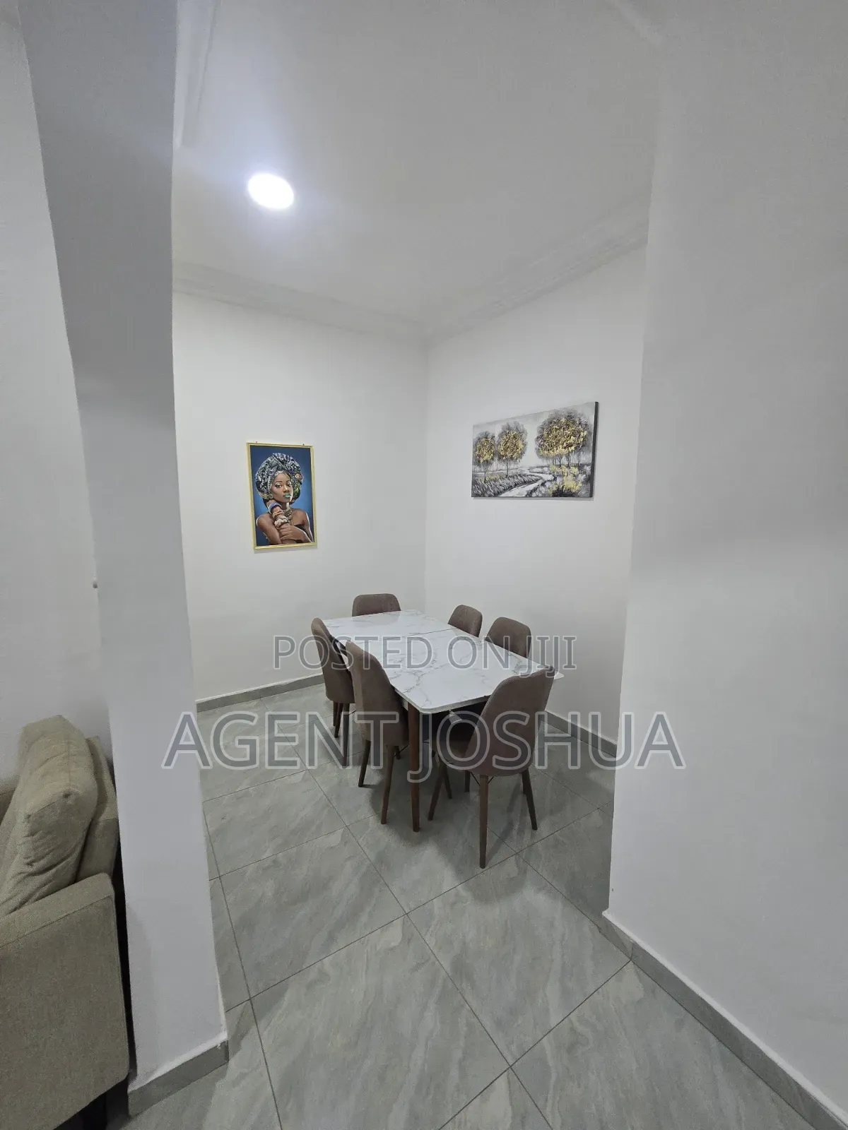 Furnished 3bdrm Apartment in Luxury Ecobank, Baatsona Total for rent