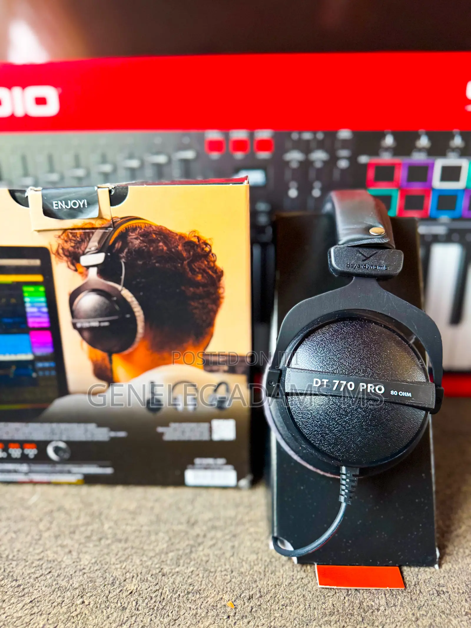Original Beyerdynamic Dt-770 Pro Studio Headphones