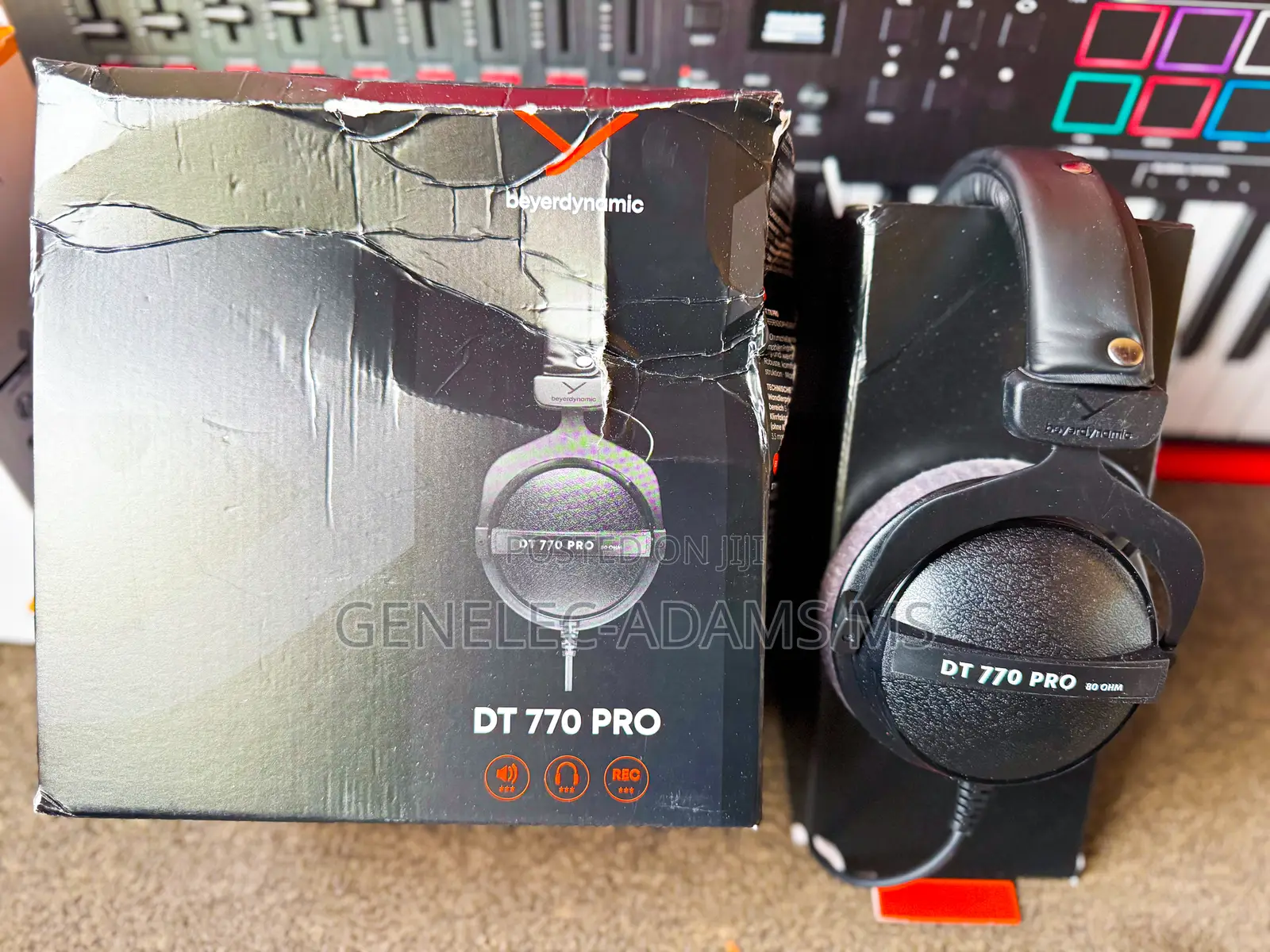 Original Beyerdynamic Dt-770 Pro Studio Headphones