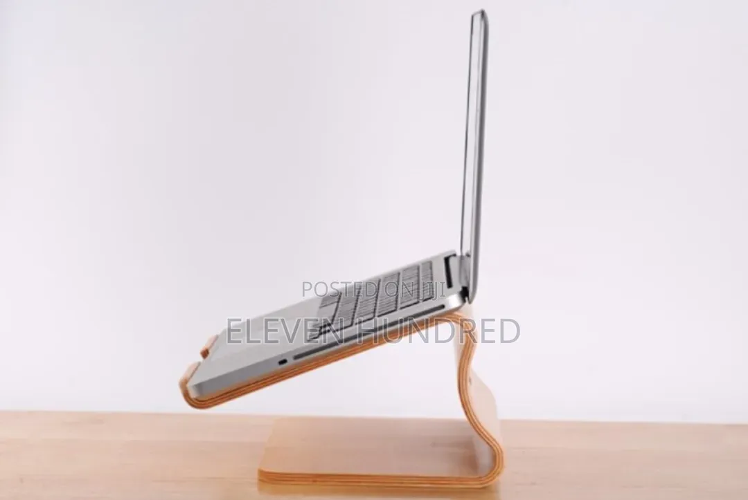 Wood Laptop Desktop Table Stand