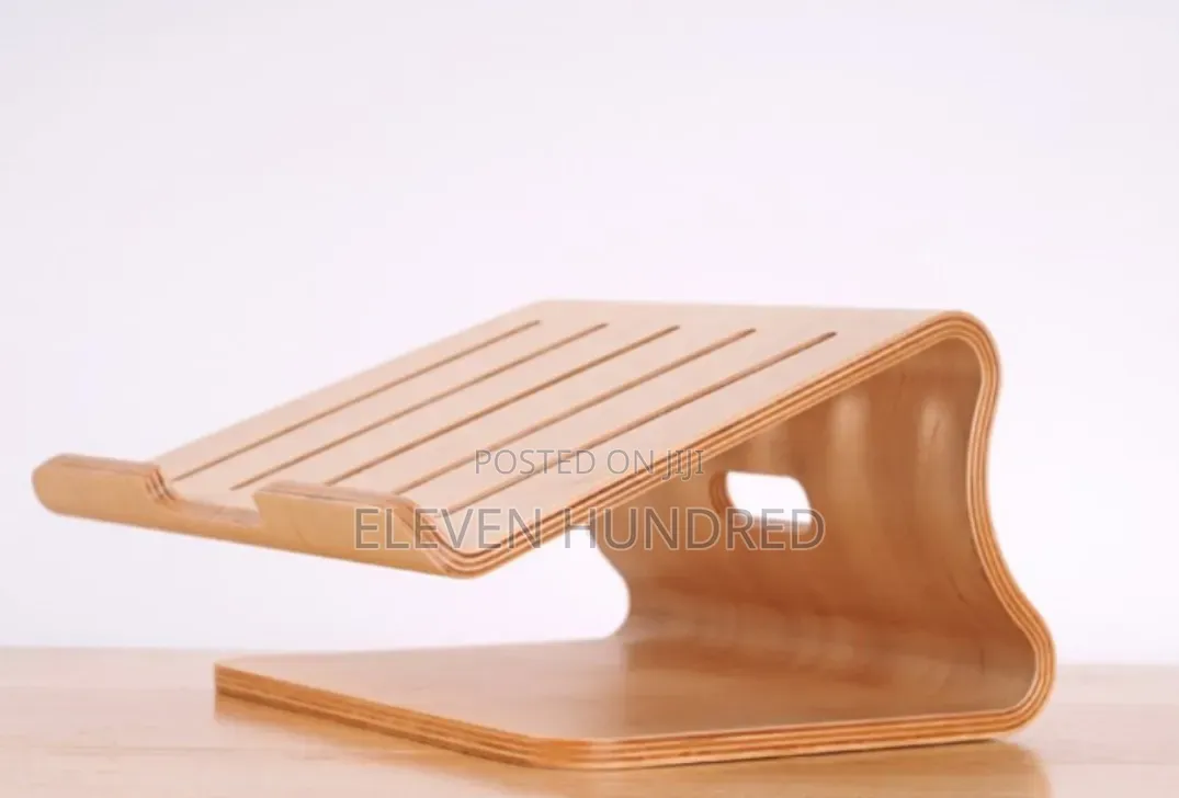 Wood Laptop Desktop Table Stand