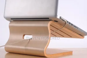 Wood Laptop Desktop Table Stand