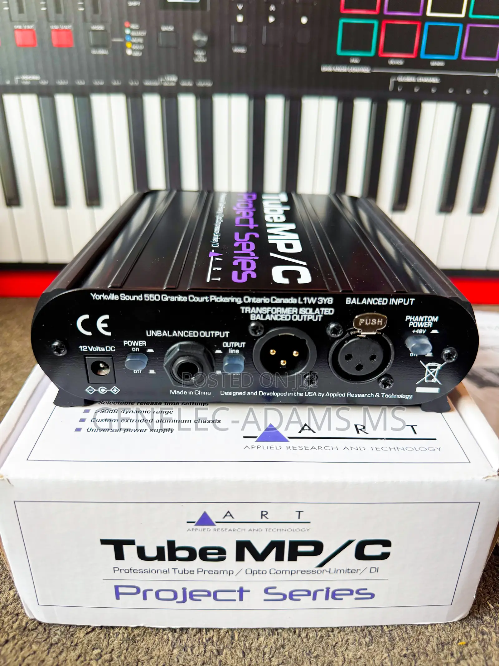 Original Art Tube Mp/C Microphone Pre-Amp
