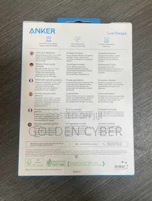 Anker Power Bank, 10000mah 22.5w