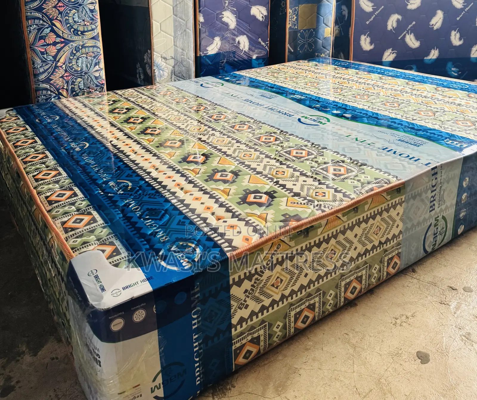 12 Inches Double Mattress ( Free Delivery)