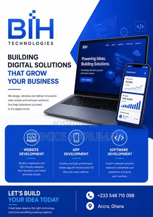 Website,Mobile App, Software Developement