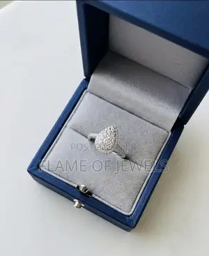 Pear Shimmer Promise Ring