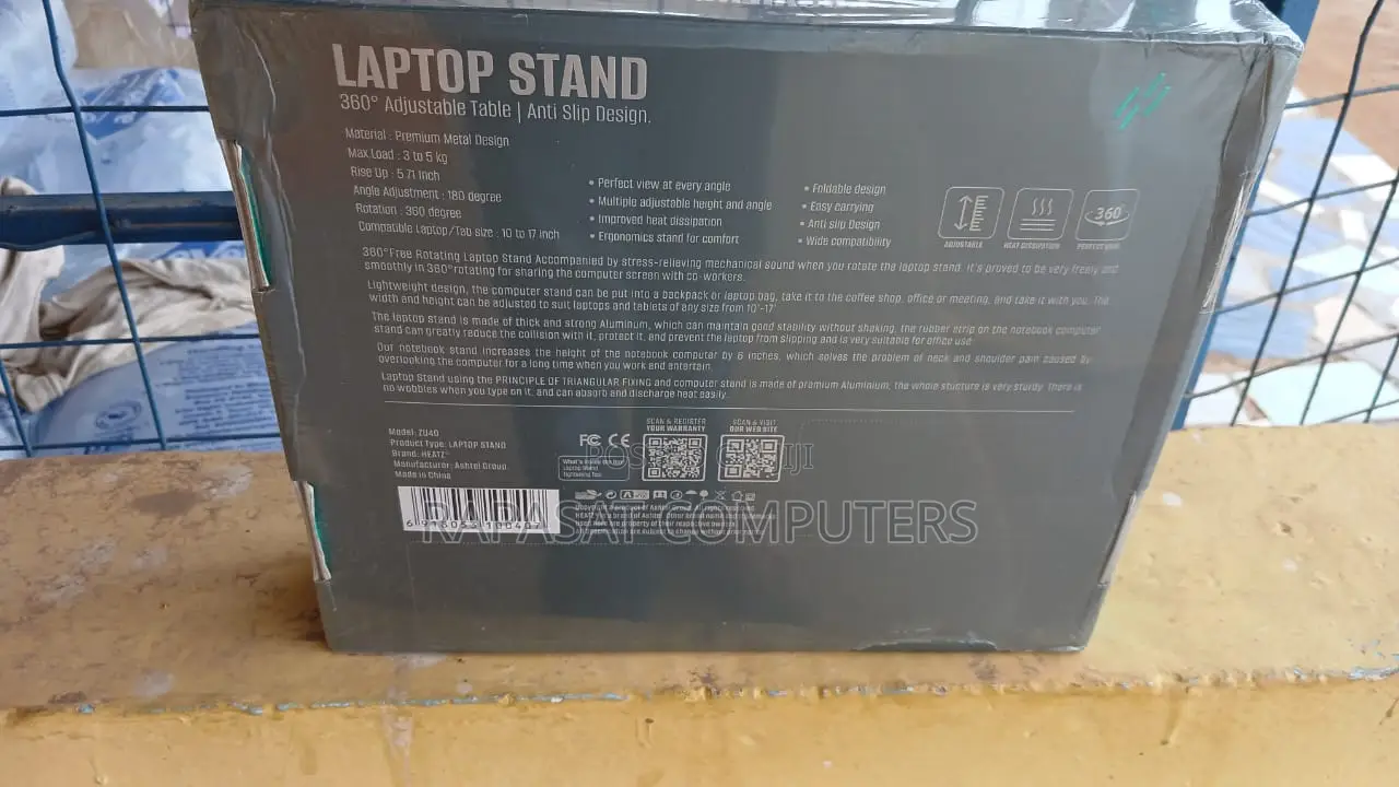 360 Degrees Adjustable Laptop Stand