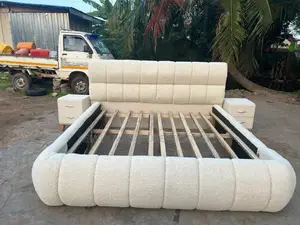 Royal King Size Bed Frame With Side Drawers