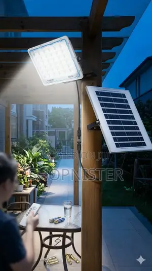 Ultra-Bright 200w Solar Flood Light – Zero Electricity Bill