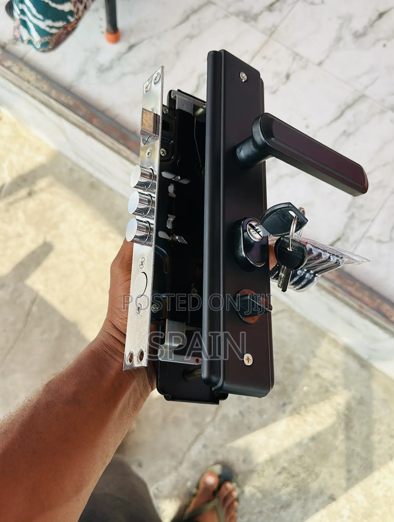 Security Door Lock With Handles (Door Lock)