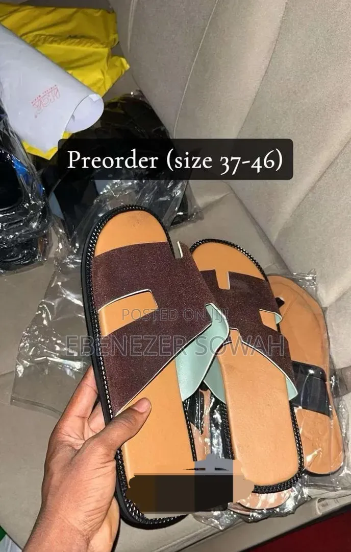 Leather Slippers