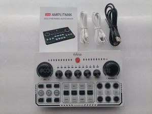 RGB-Enabled Audio Mixer/Sound Card Fifine Sc6