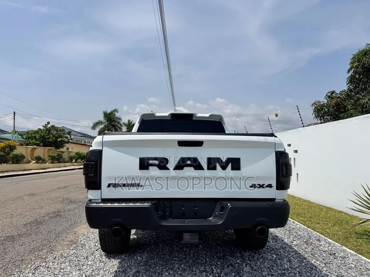 Dodge RAM 2018 White