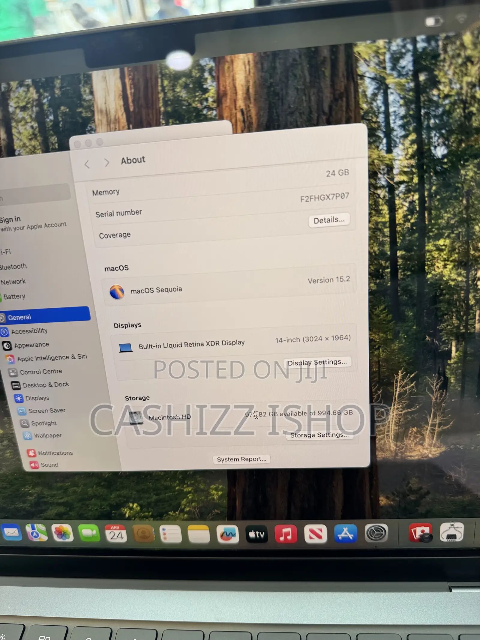 Laptop Apple MacBook Pro 2024 M4 Pro 14-inch 24GB Apple M4 SSD 1T