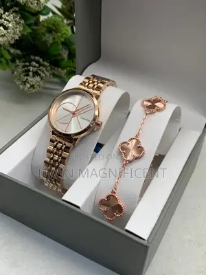 Calvin Klein/ Cartier Ladies Watch and Bracelet