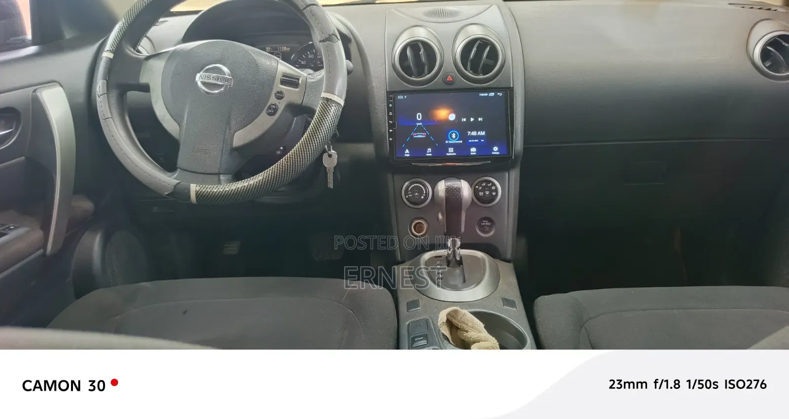 Nissan Rogue S 4dr SUV AWD (2.5L 4cyl CVT) 2014 Gray