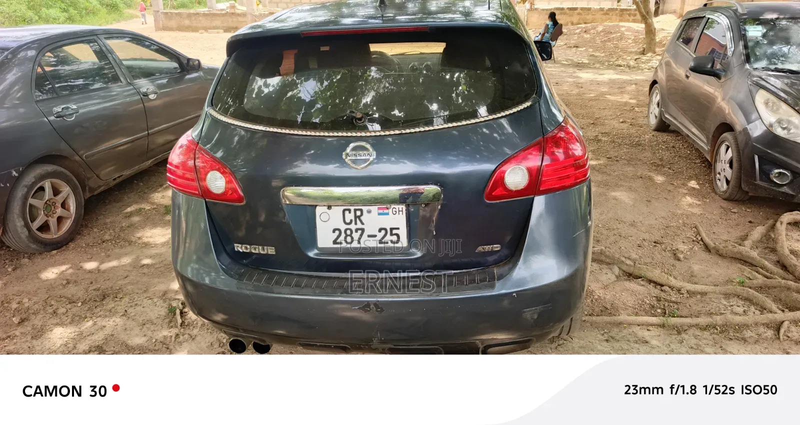 Nissan Rogue S 4dr SUV AWD (2.5L 4cyl CVT) 2014 Gray