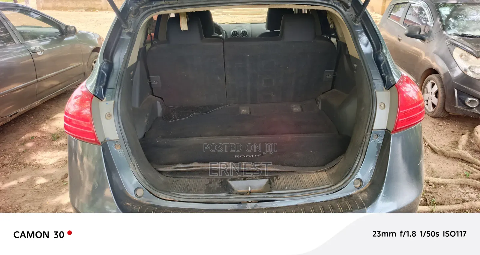 Nissan Rogue S 4dr SUV AWD (2.5L 4cyl CVT) 2014 Gray