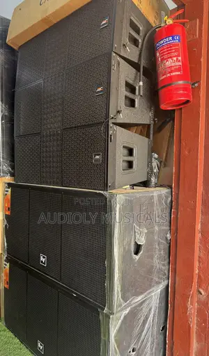 Jac 12 Inches Line Arrays With Ev Double Sub Speakers