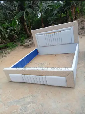 Royal King Size Bed Frame With Side Drawers Available for Pick Up