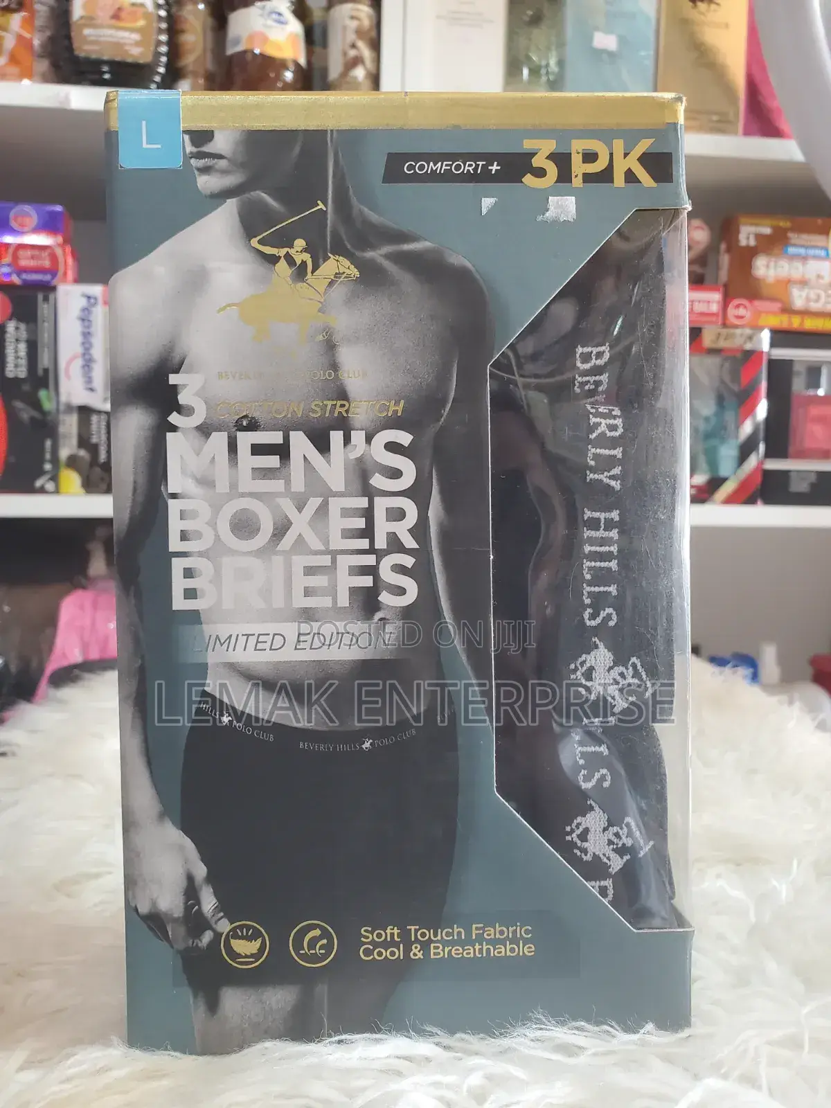 3 Cotton Stretch Men's Boxer