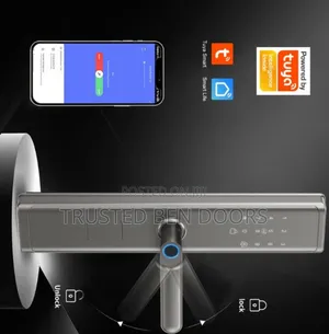 Quality Tuya Wireless Wifi App Biometric Smartlock for Homes+Offices