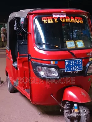 TVS King Deluxe Plus iTouch Start 2023 Red