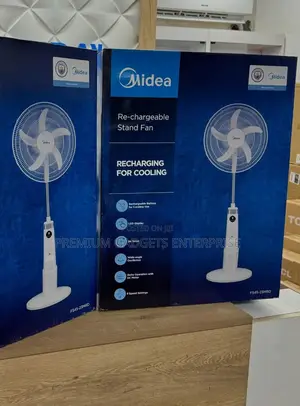 Midea 18" 9-Speed Battery Rechargeable Stand Fs45-23mrd
