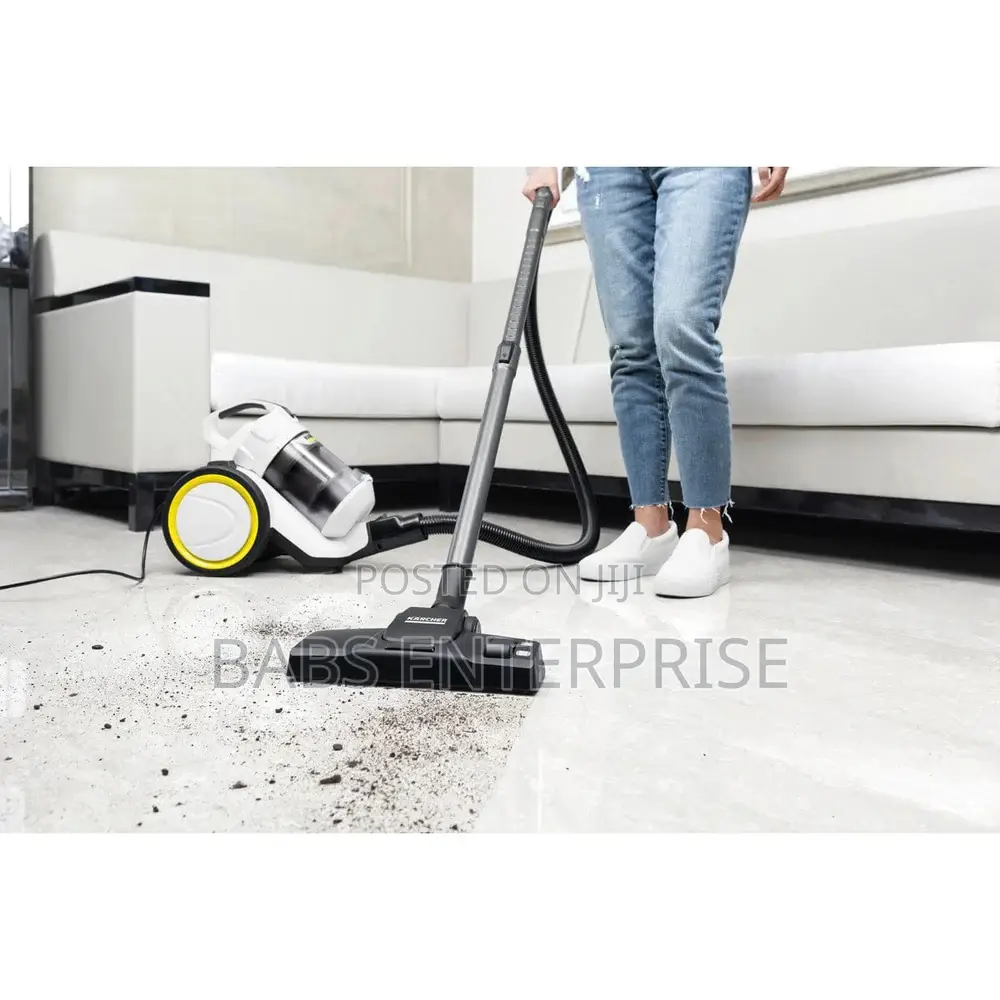 Karcher White Multi-Cyclone Dry Vacuum Cleaner - Vc 3 Plus-White