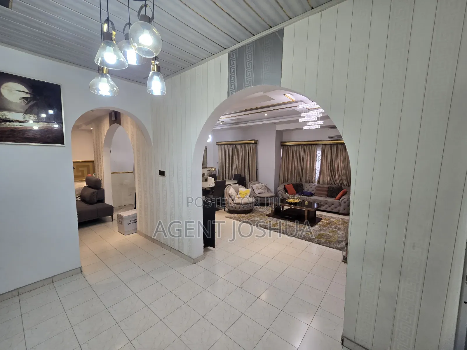 Furnished 4bdrm House in Regimanuel Estate for rent