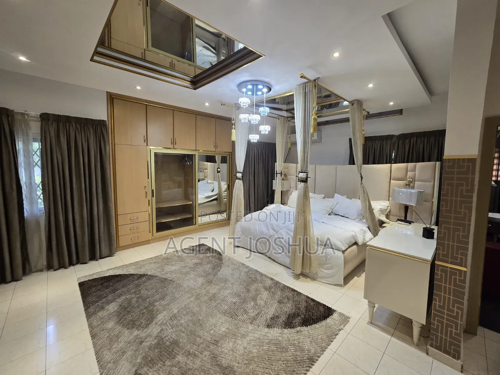 Furnished 4bdrm House in Regimanuel Estate for rent