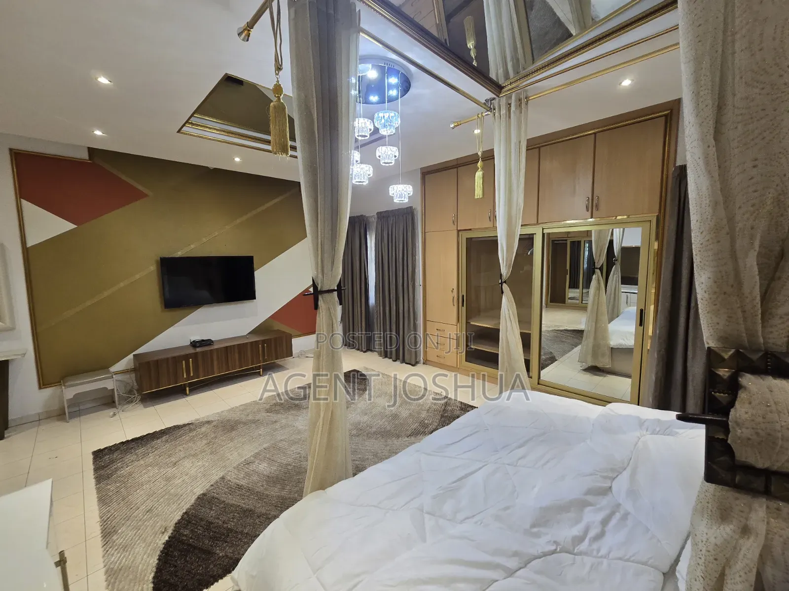 Furnished 4bdrm House in Regimanuel Estate for rent