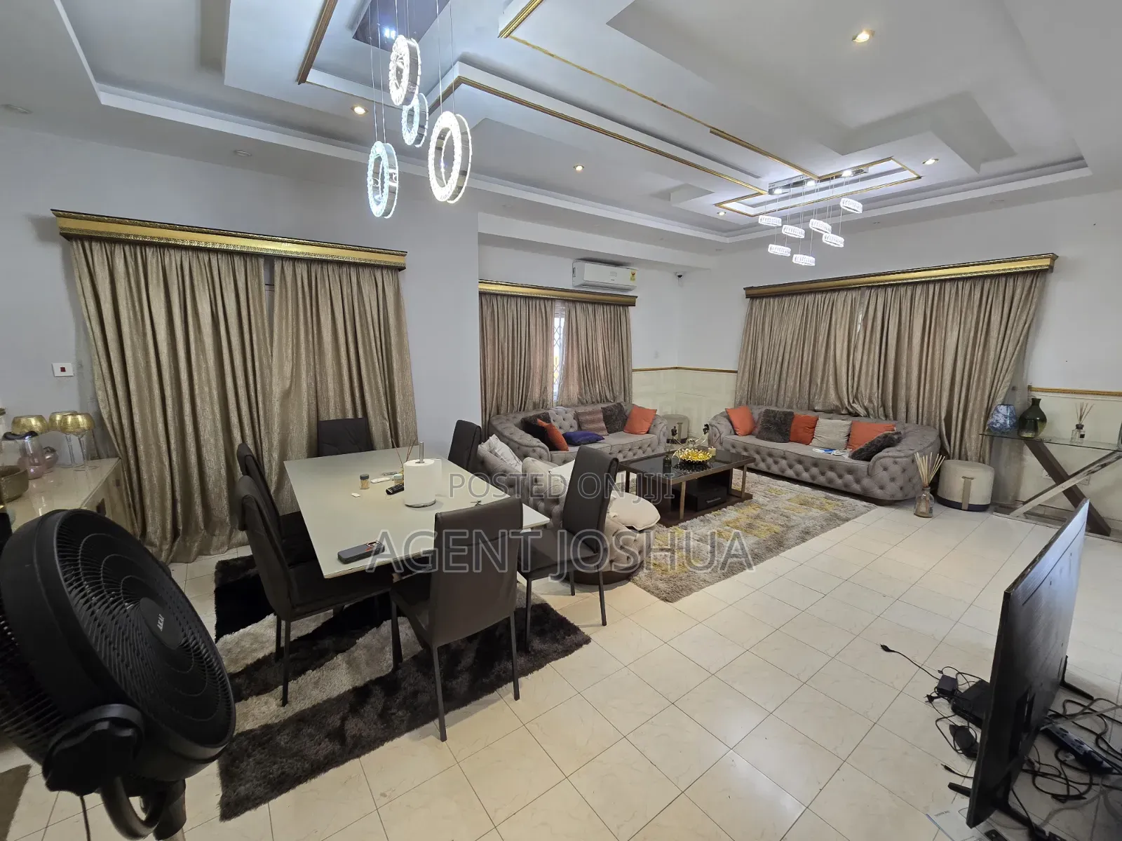 Furnished 4bdrm House in Regimanuel Estate for rent